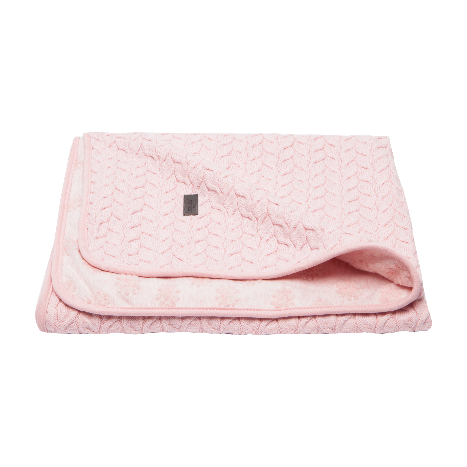 Afb: Wiegdeken Samo 75x100 cm Fabulous Blush Pink